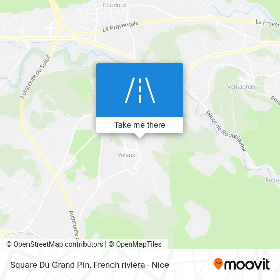 Square Du Grand Pin map