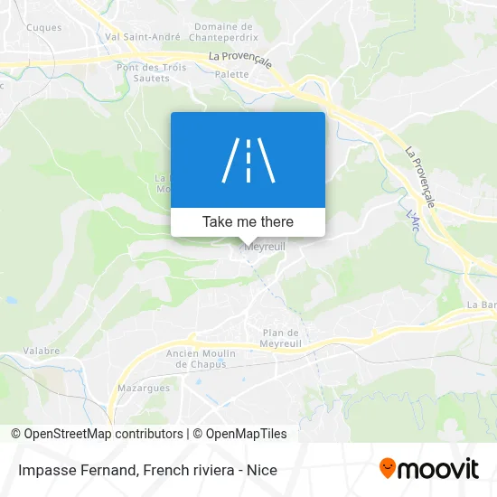 Impasse Fernand map
