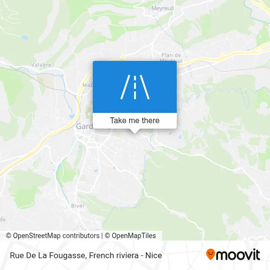 Rue De La Fougasse map