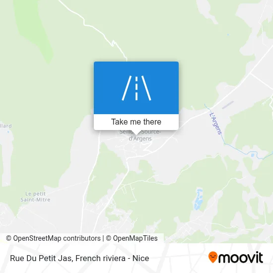 Rue Du Petit Jas map
