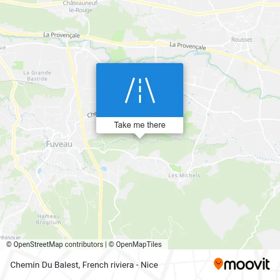 Chemin Du Balest map