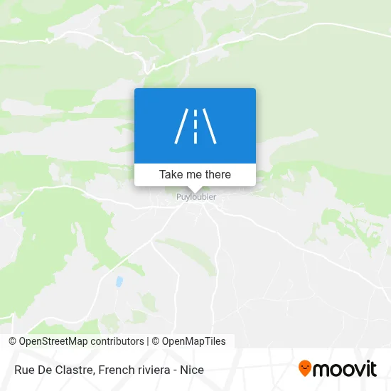 Rue De Clastre map