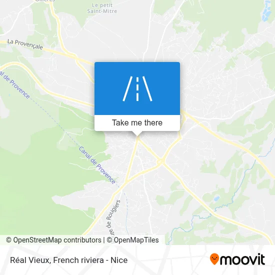 Réal Vieux map