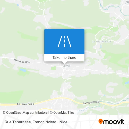 Rue Taparasse map
