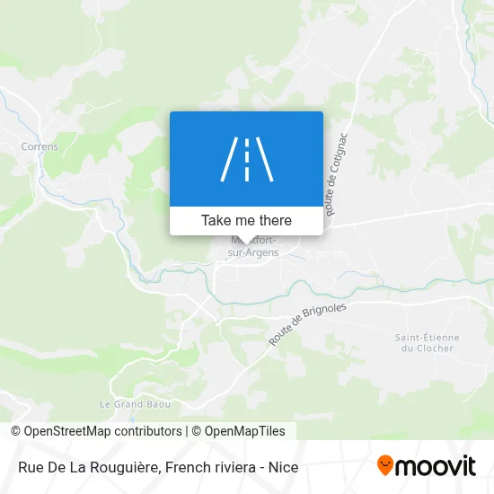 Rue De La Rouguière map