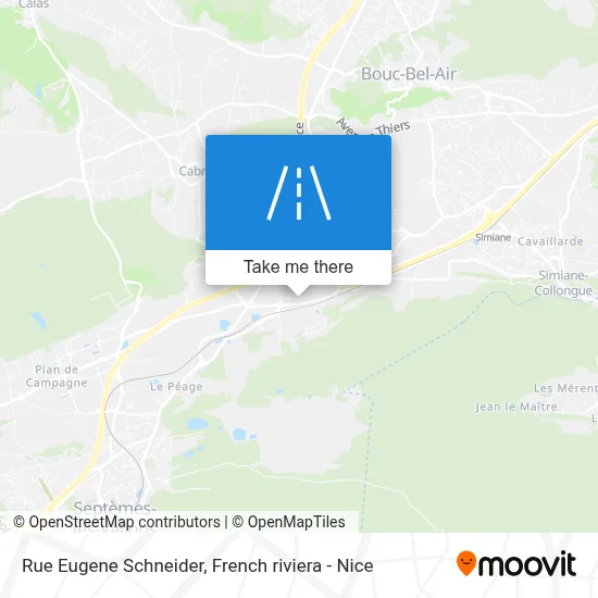 Rue Eugene Schneider map
