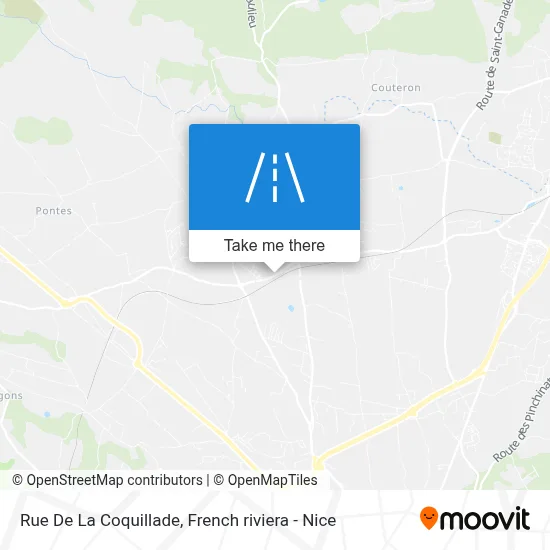 Rue De La Coquillade map