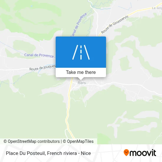 Place Du Posteuil map