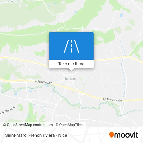 Saint-Marc map