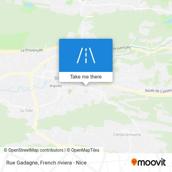 Mapa Rue Gadagne