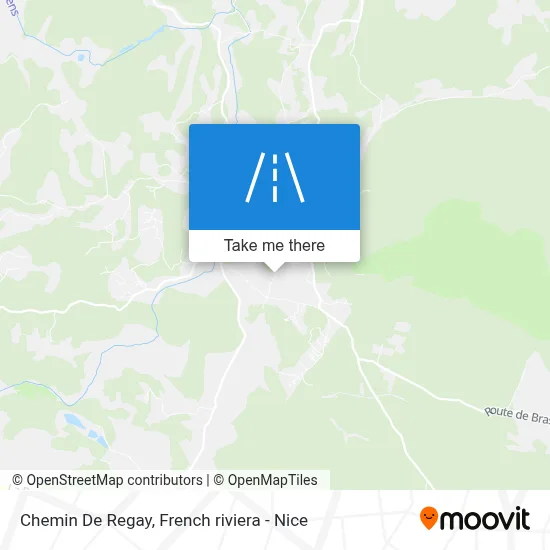 Chemin De Regay map