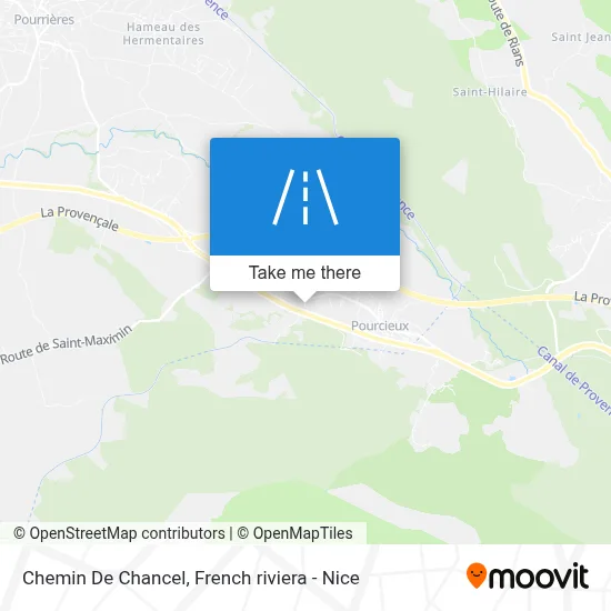 Mapa Chemin De Chancel