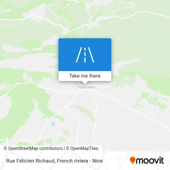 Rue Félicien Richaud map