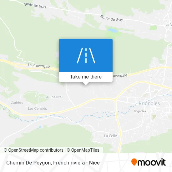Chemin De Peygon map
