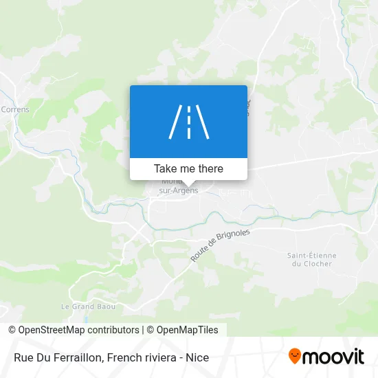 Rue Du Ferraillon map