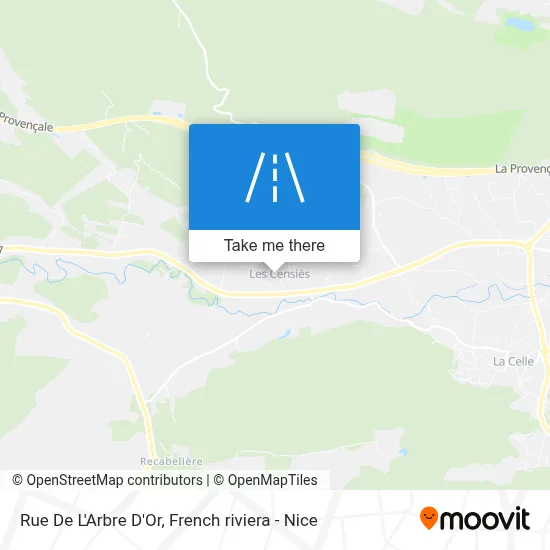 Rue De L'Arbre D'Or map
