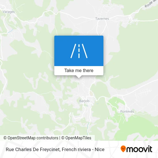 Rue Charles De Freycinet map