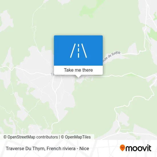 Traverse Du Thym map