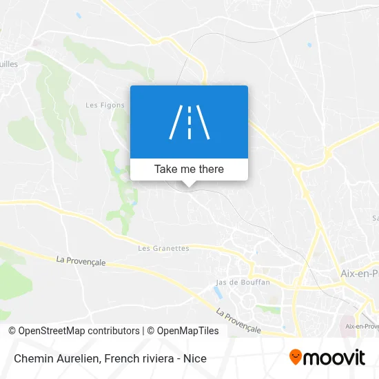 Chemin Aurelien map