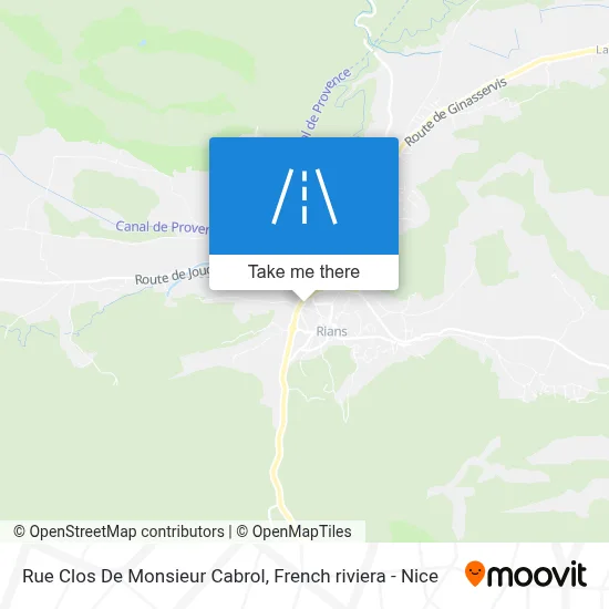 Rue Clos De Monsieur Cabrol map