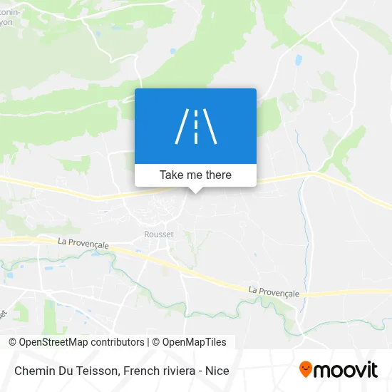 Chemin Du Teisson map