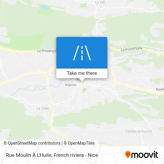 Rue Moulin À L'Huile map