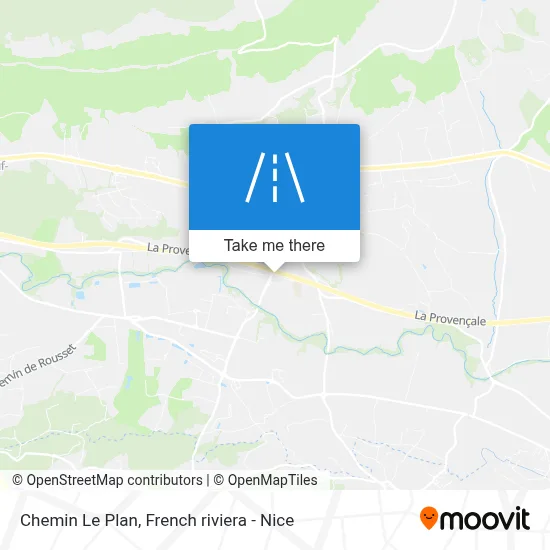 Chemin Le Plan map