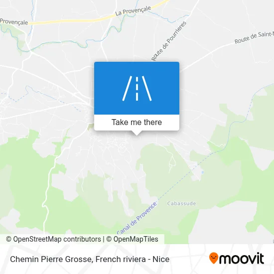 Chemin Pierre Grosse map