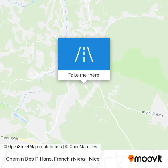 Chemin Des Piffans map