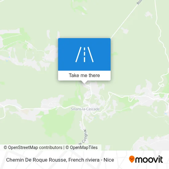 Chemin De Roque Rousse map