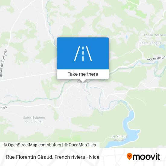 Rue Florentin Giraud map