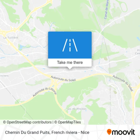Chemin Du Grand Puits map