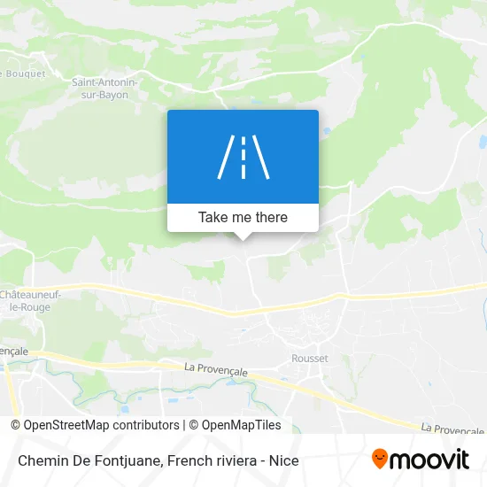 Chemin De Fontjuane map