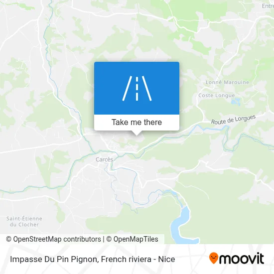 Impasse Du Pin Pignon map