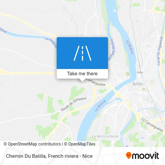 Chemin Du Balilla map