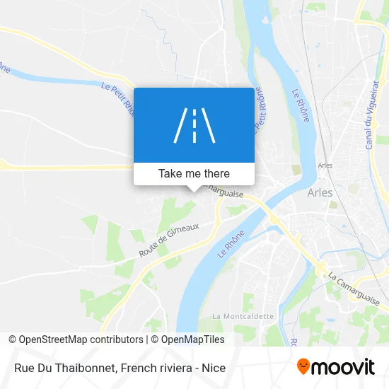 Rue Du Thaibonnet map