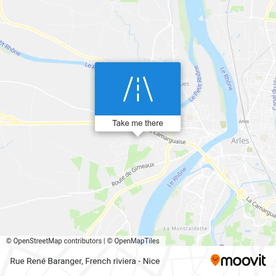 Rue René Baranger map