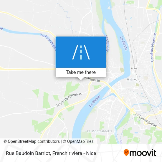 Rue Baudoin Barriot map