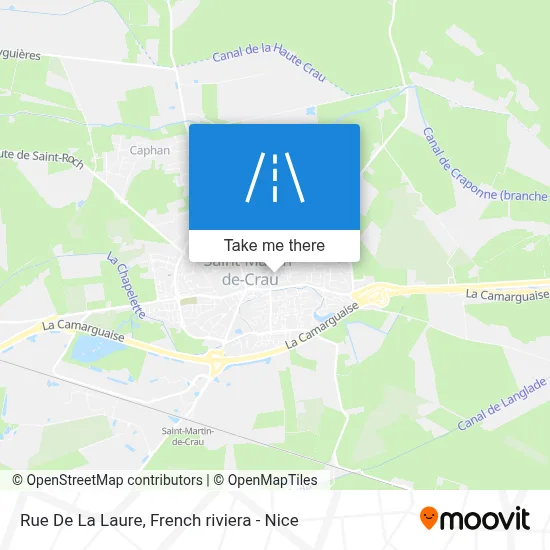 Rue De La Laure map