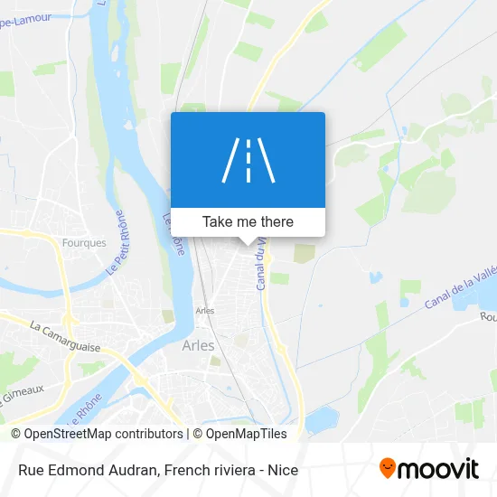 Mapa Rue Edmond Audran