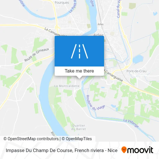 Impasse Du Champ De Course map