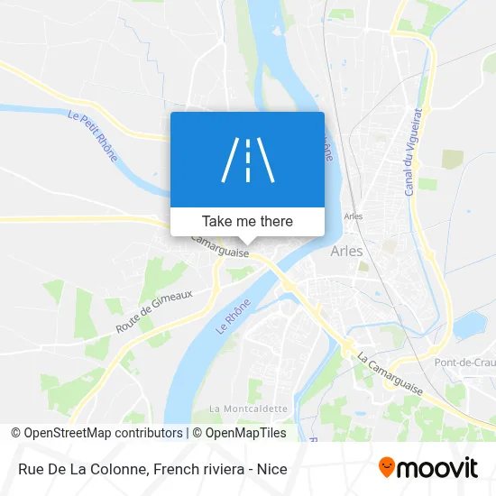 Rue De La Colonne map