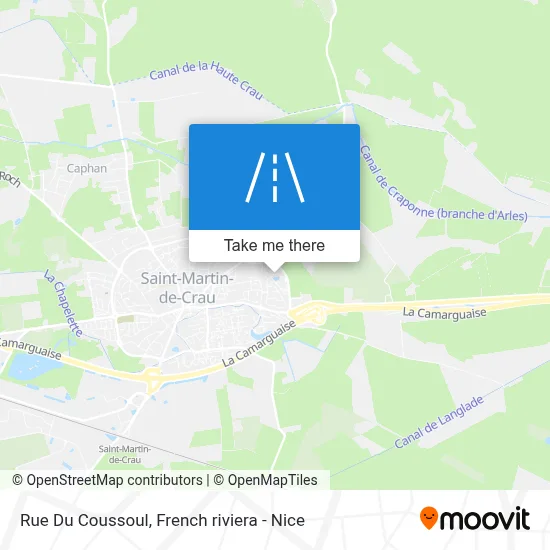 Rue Du Coussoul map