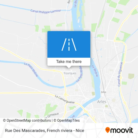 Rue Des Mascarades map
