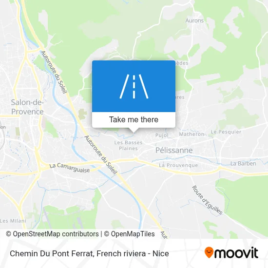 Chemin Du Pont Ferrat map