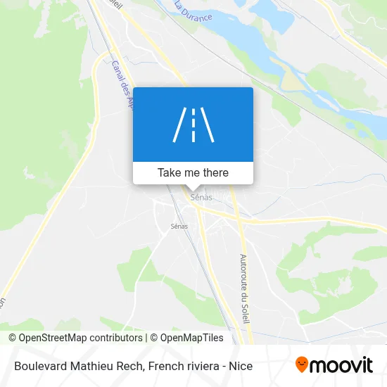 Boulevard Mathieu Rech map