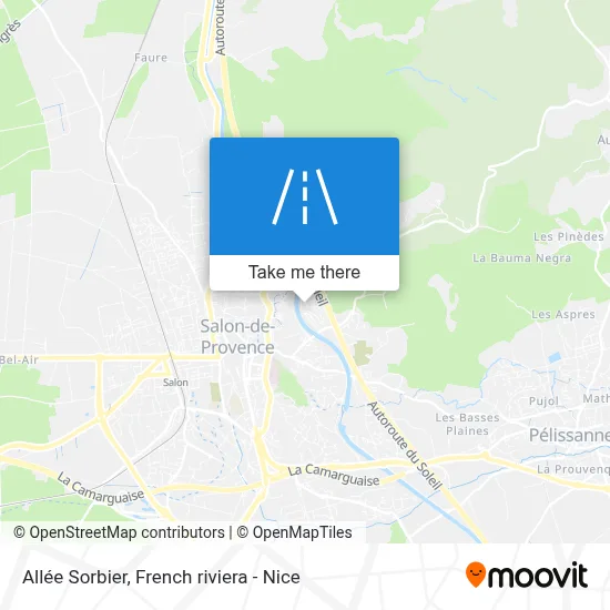 Allée Sorbier map