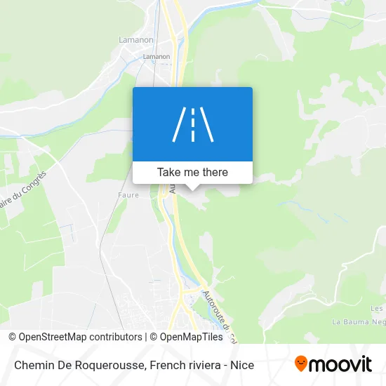 Chemin De Roquerousse map