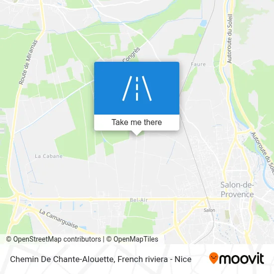 Chemin De Chante-Alouette map
