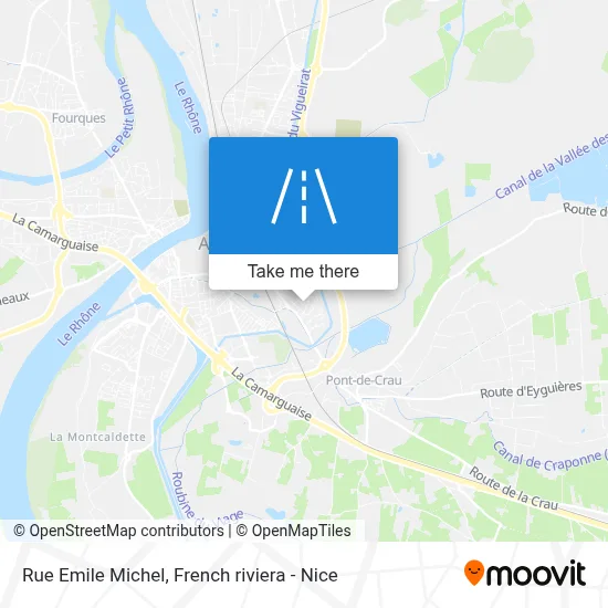 Rue Emile Michel map
